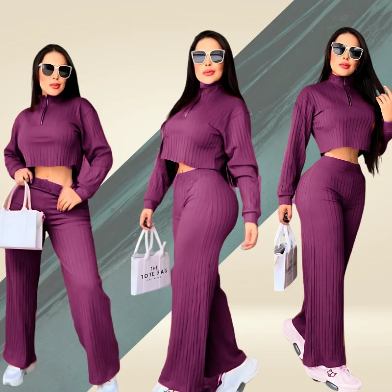 Conjunto Jogger M Acanalado