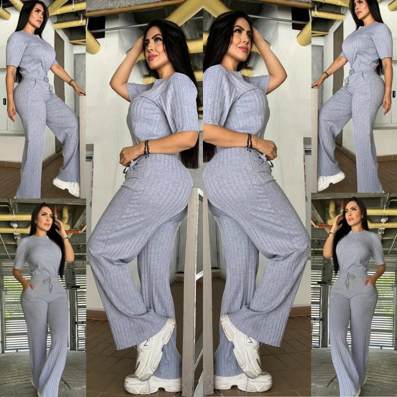 Conjunto Jogger R Acanalado