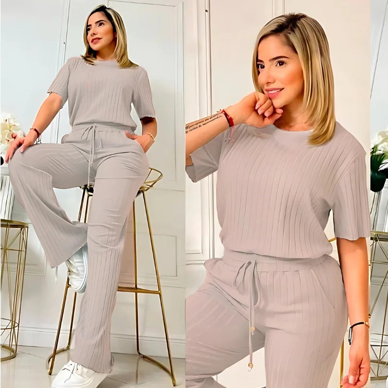 Conjunto Jogger R Acanalado