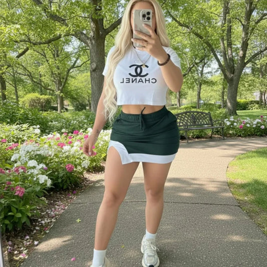 Conjunto Falda Burda