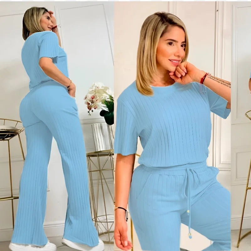Conjunto Jogger R Acanalado