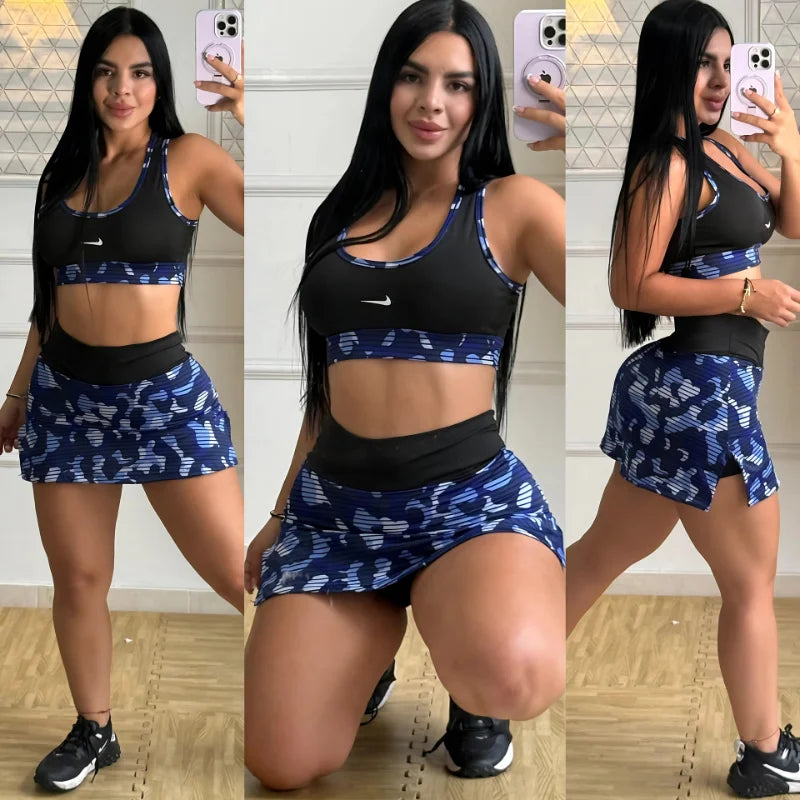 Conjunto Falda Estampada