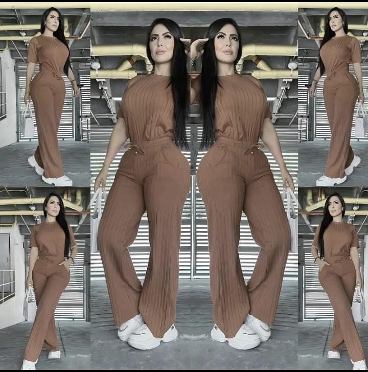 Conjunto Jogger R Acanalado